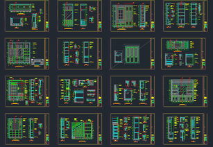 精品家裝裝修CAD施工圖與實(shí)景設(shè)計(jì)平面圖全面解析 編號(hào)18600075